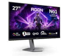 AOC AGON PRO AG276QZD2 27" QD-OLED 280 Hz gaming monitor 