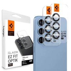 Northix Zaščitno steklo Spigen za Samsung Galaxy S25 Plus Glas.tR EZ Fit Optik Pro HD, 2 kosa