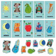 1423 Headu Montessori Baby Flashcards (v latvijščini)