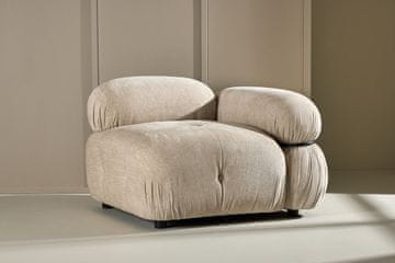 Venture Design Sofa kotna modularna sedežna garnitura 95x70x95 cm bež