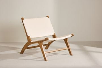 Venture Design Lounge stol Rike 65x80x65 cm bež