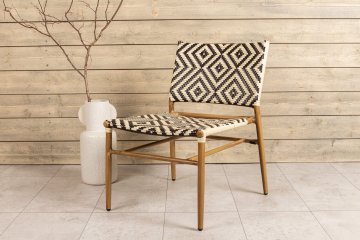 Venture Design Lounge stol Calapan 69x77x57 cm rjav