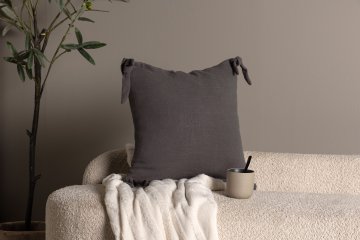 Venture Design Prevleka za blazino Nora 40x40 cm temno siva