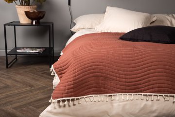 Venture Design Pregrinjalo Lias 260x260 cm rjavo oranžno