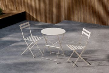 Venture Design Kafee komplekt Tao kohvilaud 60x60x71 cm beež