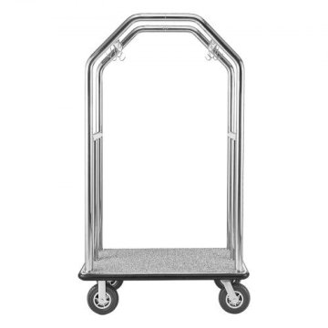 VEVOR Voziček za prtljago 1080x640x1870 mm srebrne barve