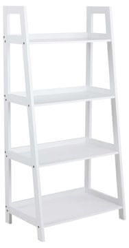 Homestar Polica WALLY 63x40x130 cm, bela