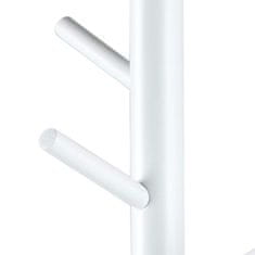 Homestar Obešalnik za plašče BREMEN 176 cm, bel
