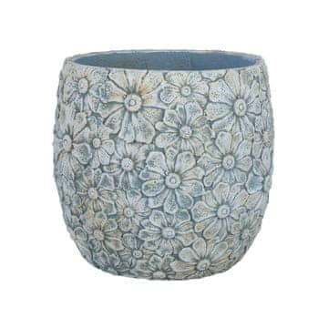 Homestar Stojalo za rastline SUNNY DAISY 35,5x33 cm bela siva