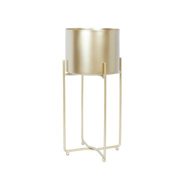 Homestar Stojalo za rože DEIA GOLD M 21,5x20,5x47 cm, zlato