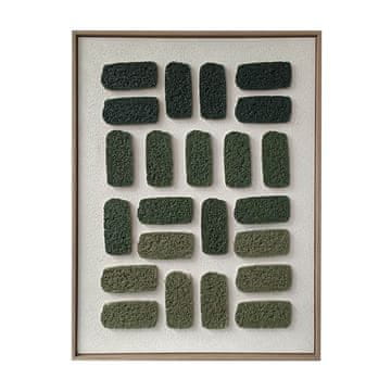 Homestar Stenska umetnina WALLY 60x80 cm zeleni labirint