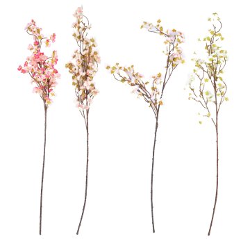 Homestar Umetna veja FLOWERLY 98 cm češnjev cvet
