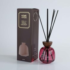 Homestar Difuzor z lesenimi palčkami 180 ml Papaja Kokos