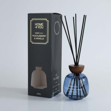 Homestar Razpršilec z lesenimi palčkami 180 ml Huckleberry & Vanilija