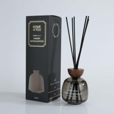 Homestar Difuzor z lesenimi palčkami 180 ml jantar in sandalovina