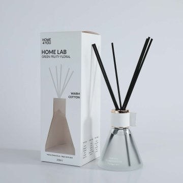 Homestar Difuzor z lesenimi palčkami 100 ml Topla bombaž