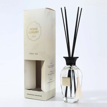 Homestar Difuzor s trstičjem 300 ml Bela čaj