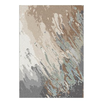 Homestar Preproga SANFORD-8 133x190 cm modro-bež