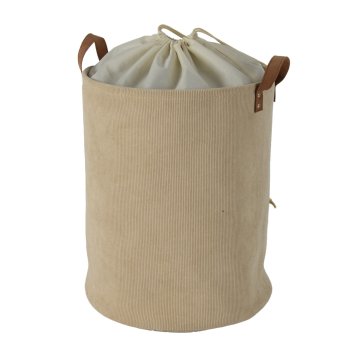 Homestar Košara za perilo LIDO LEO D38xV48 cm bež