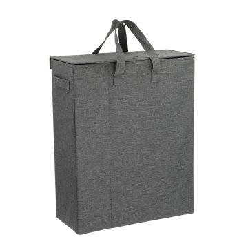 Homestar Košara za perilo MAX DAY 46x26x50 cm, temno siva