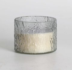 Homestar Dišeča sveča v steklu Nature Green H7,5 cm