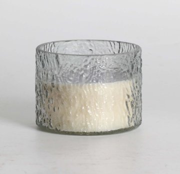 Homestar Dišeča sveča v steklu Nature Green H7,5 cm