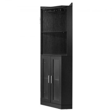 VEVOR Vinska omara 500x500x1700 mm Črna