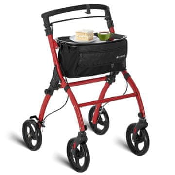 Homestar Notranji rolator Aktiv 56x66x90-103 cm Rdeč