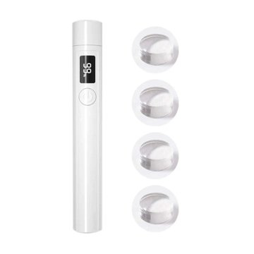 KJB Mini Portable UV LED Nail Lamp for Quick Gel Curing Prenosna UV LED svetilka za utrjevanje gela na nohtih, USB-C, bela