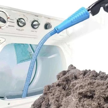 KJB Dryer Vent Cleaner Kit Vacuum Attachment for Deep Lint Removal Nastavek za sesalnik za čiščenje prezračevalnega kanala sušilnika