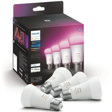 Northix Bela barva Ambiance E27 4 kos