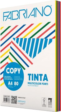 Fabriano Papir barvni mix a4 80g intenziv copy tinta 1/250-10