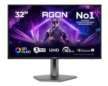 AOC AGON PRO AG326UD 31,5" QD-OLED 165 Hz gaming monitor