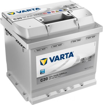 Varta AKUMULATOR 54AH D+ 530A DYNAMIC SLI (C30) VARTA 207X175X190 709189 - 54AH (C30) 554400053K262