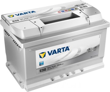 Varta AKUMULATOR 74AH D+ 750A DYNAMIC SLI (E38) VARTA 278X175X175 709238 - 74AH (E38) 574402075K262