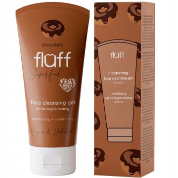 Fluff vlažilni gel za umivanje obraza, čokolada 75 ml