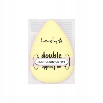 A LITTLE LOVELY CO. Double No Trouble puff za puder v prahu in kremaste izdelke 1 kos.