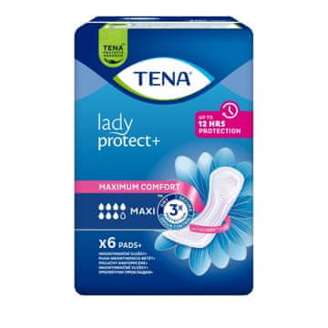 Tena Anatomske plenice Lady Protect+ Maxi, 6 kosov