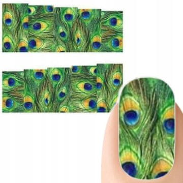 BLOOM NAILS 3D kristali za vročo fiksacijo nohtov, srebrni 1 kos.