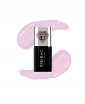 Semilac Smart Extend 8v1 hibridni lak za nohte, št. 803; 7 ml