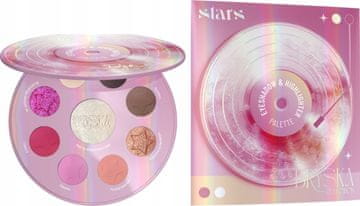 4Stars Paleta ličil Bryska Collection, senčila za oči in osvetljevalec