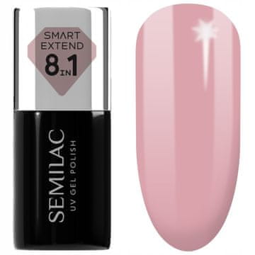 Semilac Smart Extend 8v1 hibridni lak za nohte, št. 802; 7 ml