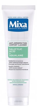 Mixa čistilni gel proti nepravilnostim s salicilno kislino 150 ml