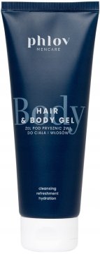 Philo Mencare gel za prhanje in šampon za lase, 2 v 1 200 ml
