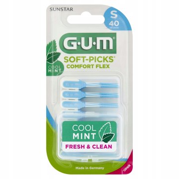 Gumijaste medzobne ščetke GUM Soft-Picks, majhne, 40 kosov