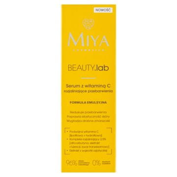 Beauty.lab Serum z vitaminom C za posvetlitev madežev 30 ml