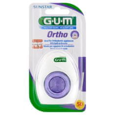 GUM Zobna nitka Ortho, ortodontska 1 kos.