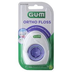 GUM Zobna nitka Ortho, ortodontska 1 kos.