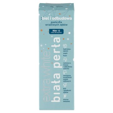 Zobna pasta za beljenje zob Extra White za belino in obnovo 75 ml