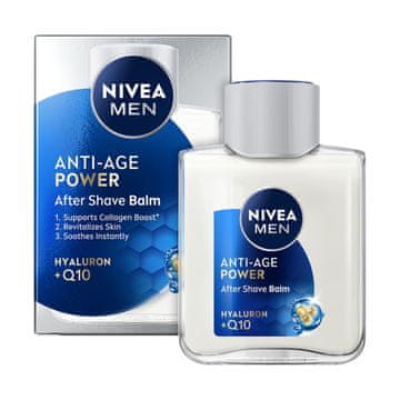 Nivea MEN balzam po britju Anti-Age Hyaluron, 24-urna hidratacija 100 ml